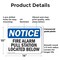 Signmission Fire Alarm Pull Station Located Below OSHA Notice Sign, Plastic, 14in W x 10in L, 2PK OS-2PACK-NS-P-1014-L-12543 - alternate 8